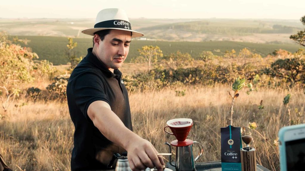 Pedro Brás é o Q Grader da Coffee++: profissional especialista em café