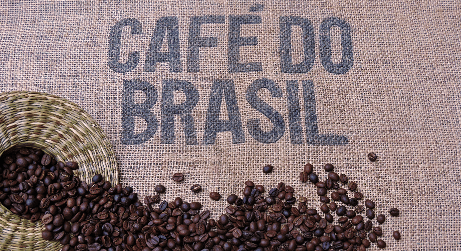 inicio da exportacao co cafe brasileiro